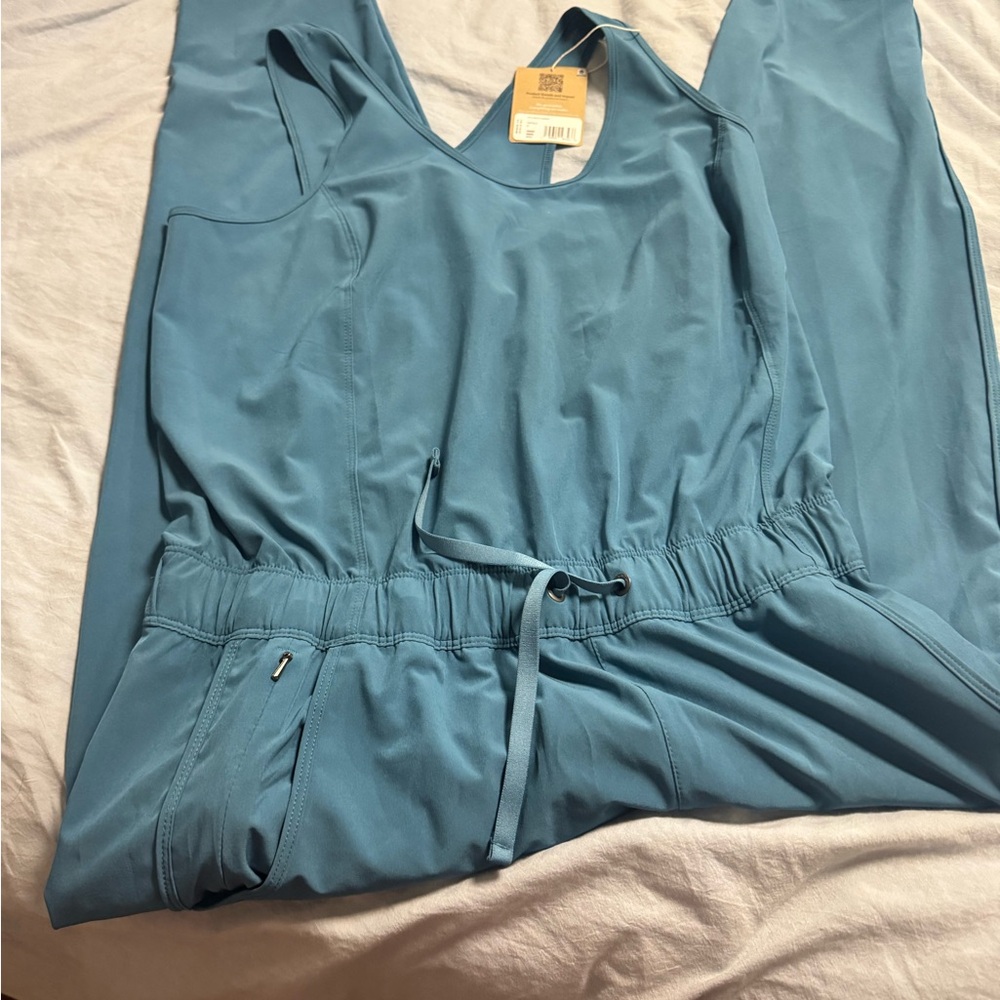 Patagonia Teal Jumpsuit - Picture 2 of 8